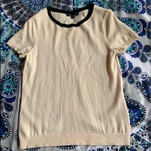 brooks brother’s cream shirt